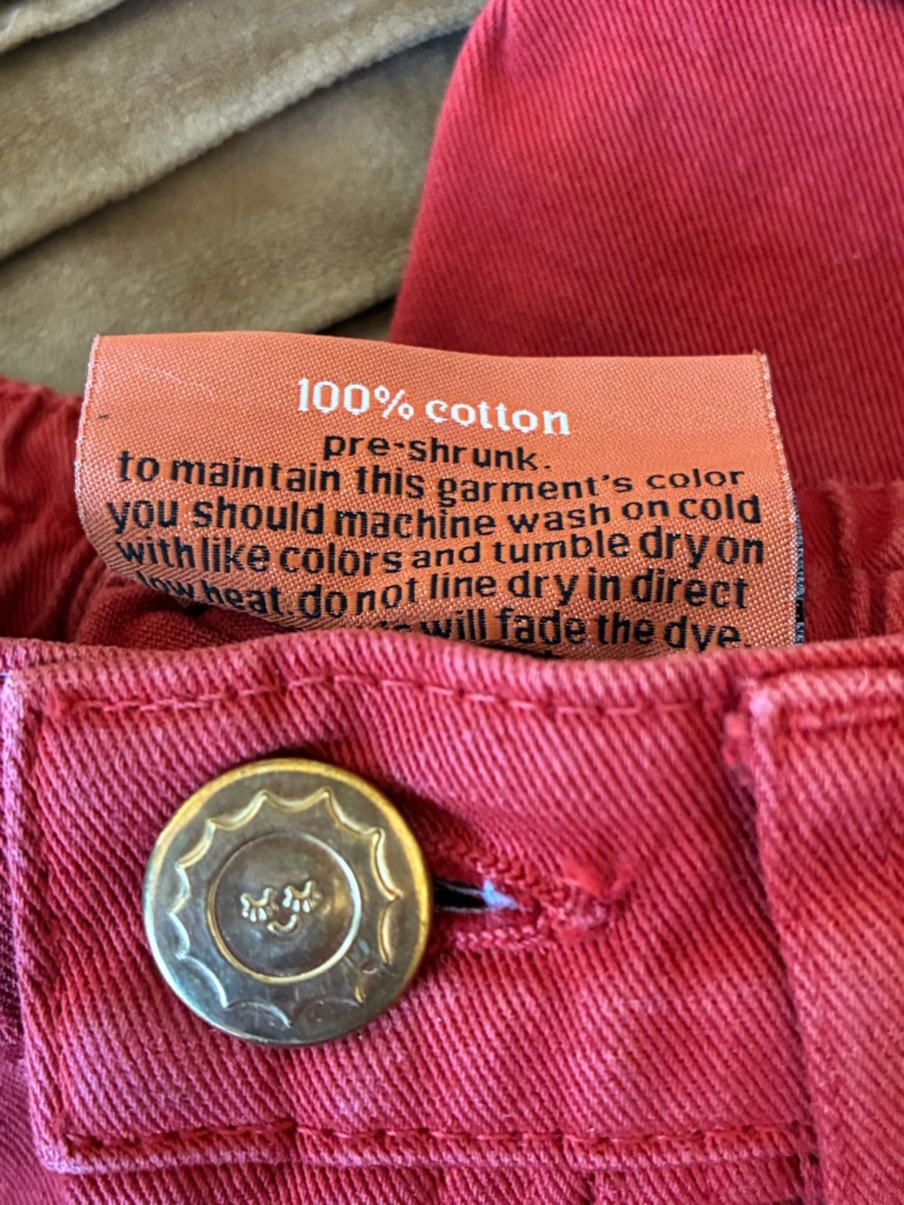 Big Bud Press Pencil Pant in RED!!! XXS - Picture 5 of 6